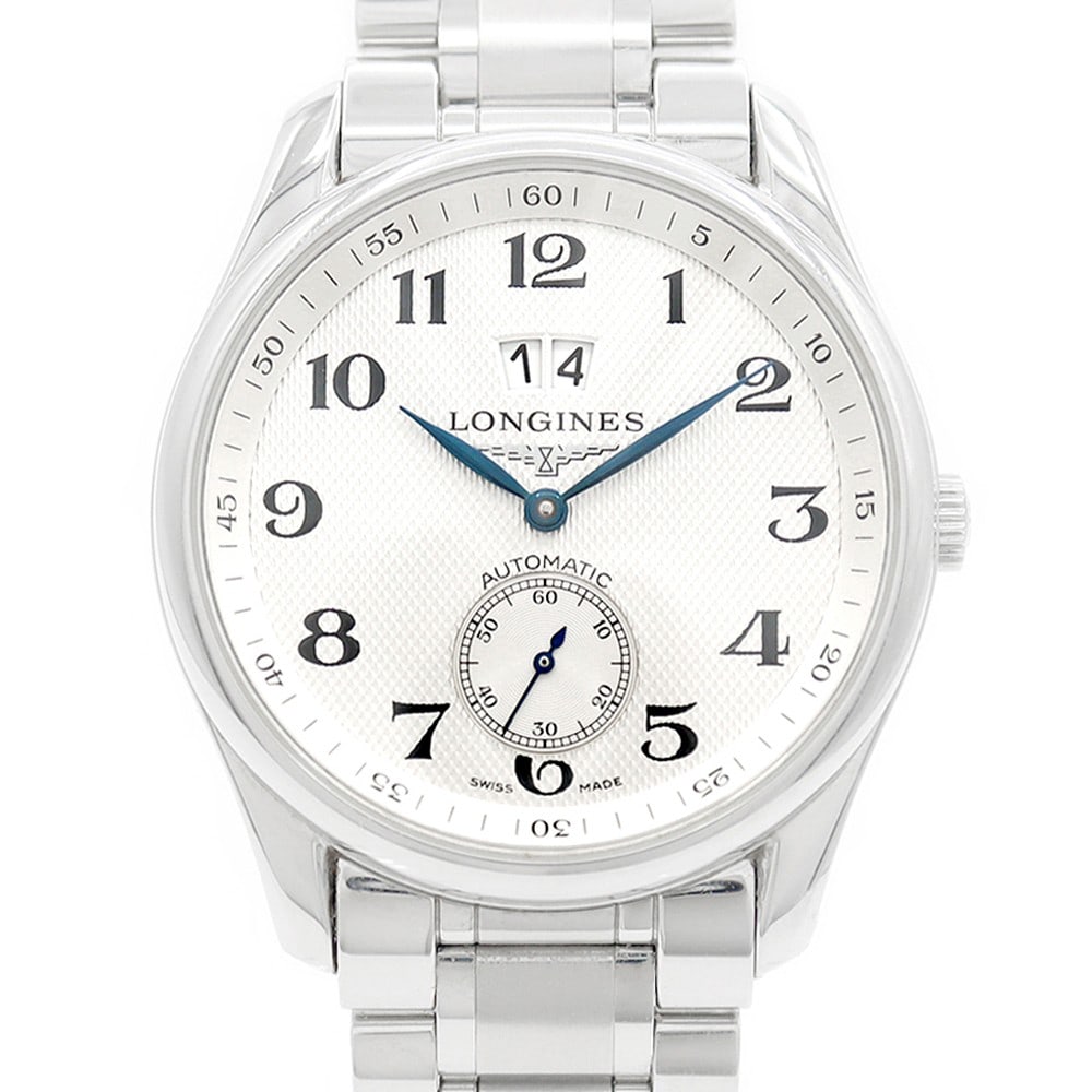 Longines Master Collection Big Date L2.676.4: Brand: LONGINES Type: Wristwatch Customized: Yes Style: watches Movement: Automatic Display: Analog Case Size: 40 mm Product Disclaimer: Items may exhibit light wear, such as minor scratches or slight