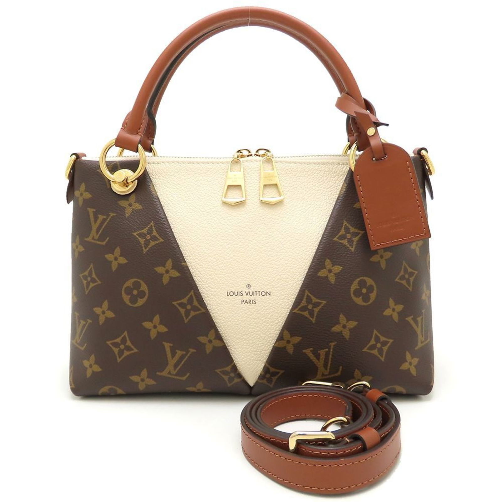 Louis Vuitton Monogram V Tote Bb M44520 Handbag (1 of 10)