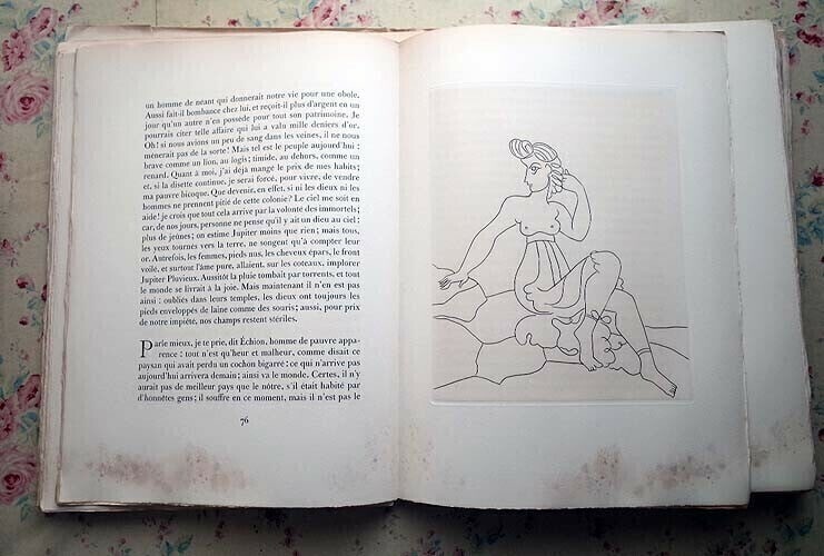 Le Satyricon Illustrated By Andre Derain 1951 Ancient Rome Novel Book Rare: Book Title: Le Satyricon Signed: No Book Series: T. Petronius Arbiter Narrative Type: Fiction Publisher: Ambrose Vollard Original Language: French Edition: Limited Edition Publication Year: 1951 Type: