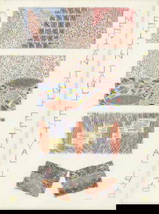 Jennifer Bartlett American Dance Festival " Offset Lithograph: Artist: Jennifer Bartlett Title: American Dance Festival 1978 Year: 1978 Signed: No Medium: Offset Lithograph Paper Size: 31 x 23 inches ( 79 x 58 cm ) Image Size: 31 x 23 inches ( 79 x 58 cm )