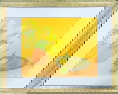 Bernard Myers (British) Still Life Signed Original Pastel Painting Paper Framed: Artist: Bernard Myers Signed By: Bernard Myers Signed: Yes Size: Large Material: Paper Pastel Framing: Framed Region Of Origin: Europe Subject: Still Life Type: Painting Original/Licensed