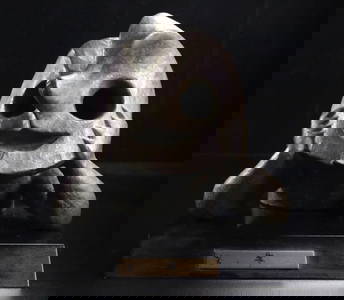 Taro Okamoto "Wakai Yume" Bronze Sculpture 22Cm Signed With Original Box