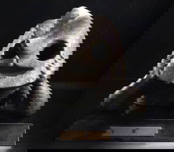 Taro Okamoto "Wakai Yume" Bronze Sculpture 22Cm Signed With Original Box: Unit Of Sale: Single Piece Artist: Taro Okamoto (1911-1996 Japan) Signed By: Taro Okamoto Size: Large Signed: Yes Material: Bronze Marble Original/Licensed Reprint: Original Region Of Origin: Asia