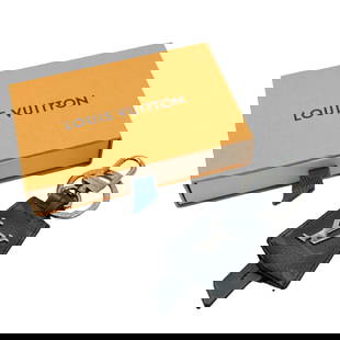 Louis Vuitton Louis Vuitton Monogram Eclipse Porte-Cle Cloche Cle Bag Charm Keychain: Brand: Louis Vuitton Type: Keyring Gender: Men Condition: Used (good), Traces of usage, scratches / dirt can be seen but generally in good condition Product Disclaimer: Pre-owned unless stated.