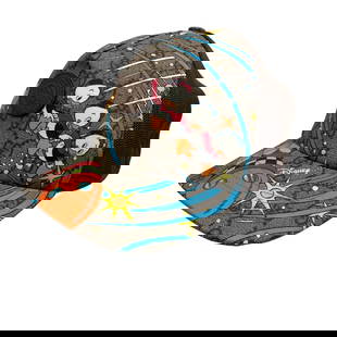 Gucci Cap 648843 Gg Supreme Canvas, Leather Brown Gg Pattern Baseball Cap M58: Material: Leather Gender: Unisex Pattern: GG pattern Brand: GUCCI Item: cap Model: Baseball cap Line: GG pattern Type: Disney collaboration Gender: Kids (Unisex) Color: Brown Material: GG Supreme