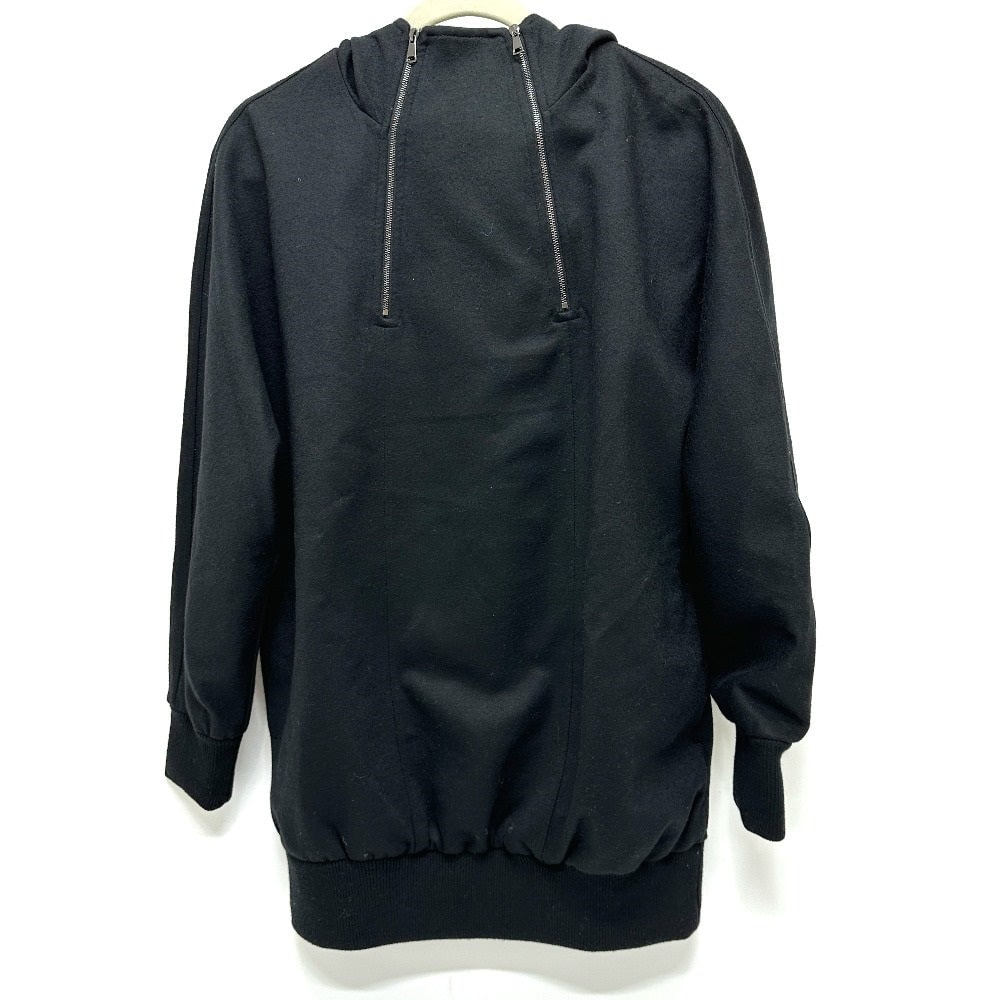 Max Mara Hoodie Wool Black W Zip Women Xs: Material: Wool Gender: Women Brand: MAX MARA Item: Hoodie Model: W Zip Gender: Women Color: black Material: wool Accessories: None Notation Size: XS Size: cm (approx.): Dress length: 74 Width: 57 Slee