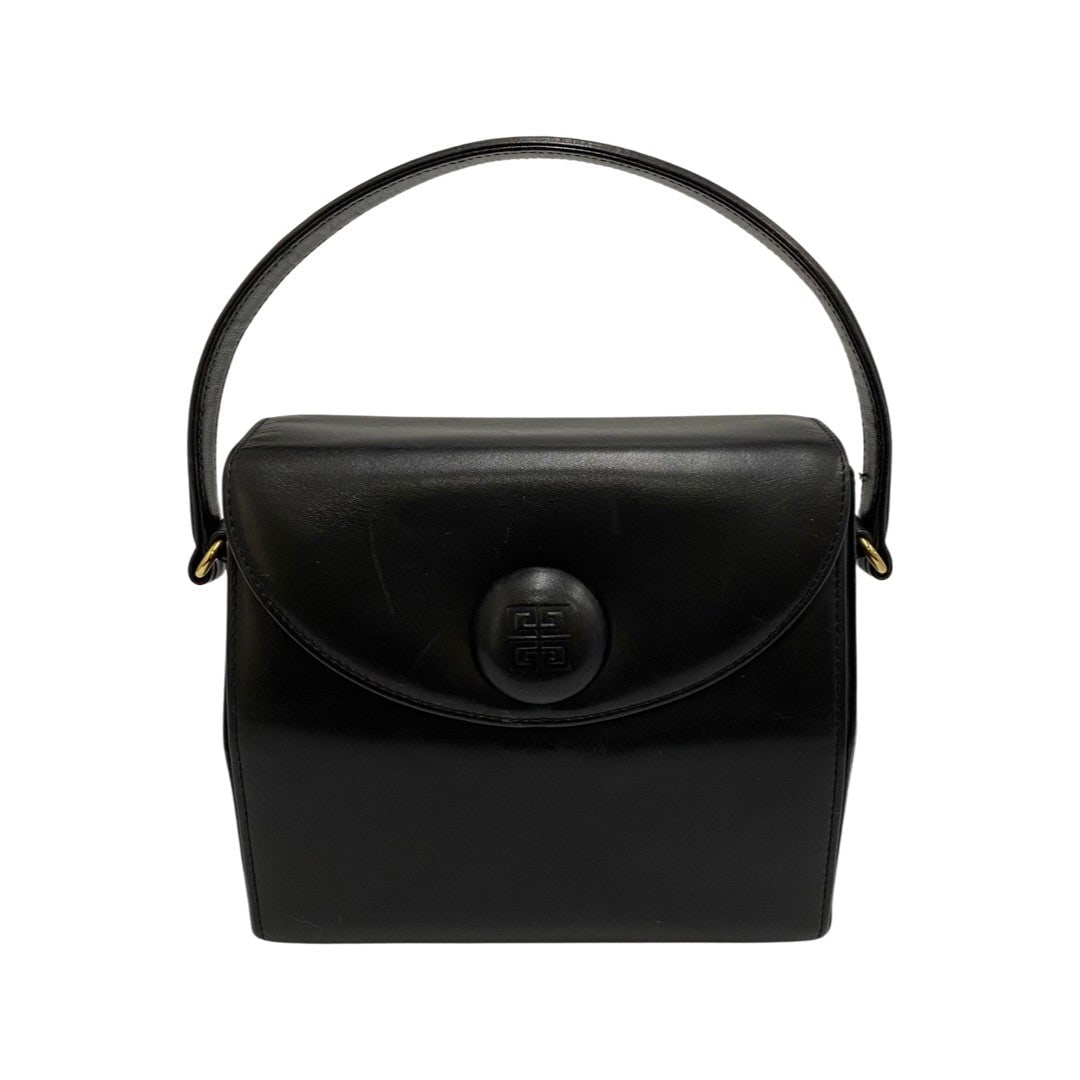 Givenchy Handbag Leather Black Women: Material: Leather Gender: Women Brand: GIVENCHY Item: Handbag Gender: Women Color: black Material: leather Accessories: logoMetal Size: cm (approx.): W19 x H16.5 x D7 inch (approx.): W7.5 x H6.5 x D2.
