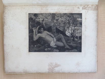 Jean De Rotonchamp Paul Gauguin 1848-1903 1906 Limited Edition France: Binding: Original Language: French Special Attributes: 1st Edition Author: Jean De Rotonchamp Region: Europe Publisher: E. Druet (Paris) Topic: Art Subject: Art & Photography Original/Facsimile:
