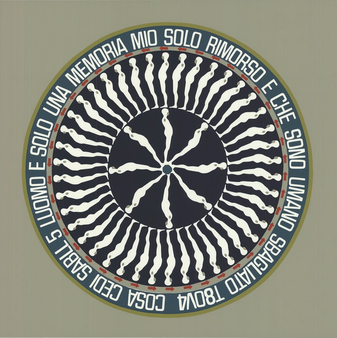 Ernest Trova Man Is Only A Memory " Serigraph Pop Art White, Blue: Artist: Ernest Trova Title: Man is Only a Memory Year: 1969 Signed: No Medium: Serigraph Paper Size: 15 x 15 inches ( 38 x 38 cm ) Image Size: 15 x 15 inches ( 38 x 38 cm ) Edition Size: 300 Framed: N