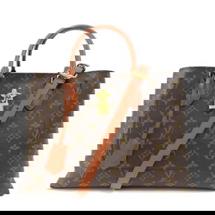 Louis Vuitton M43770 Flower Tote Monogram Handbag Canvas: Brand: Louis Vuitton Type: Handbag Material: Monogram Color: Monogram Gender: Women Size (Hxwxd): 24cm x 35cm x 13cm / 9.44'' x 13.77'' x 5.11'' Handle Length: 30cm / 11.81'' Strap Length: 63cm -