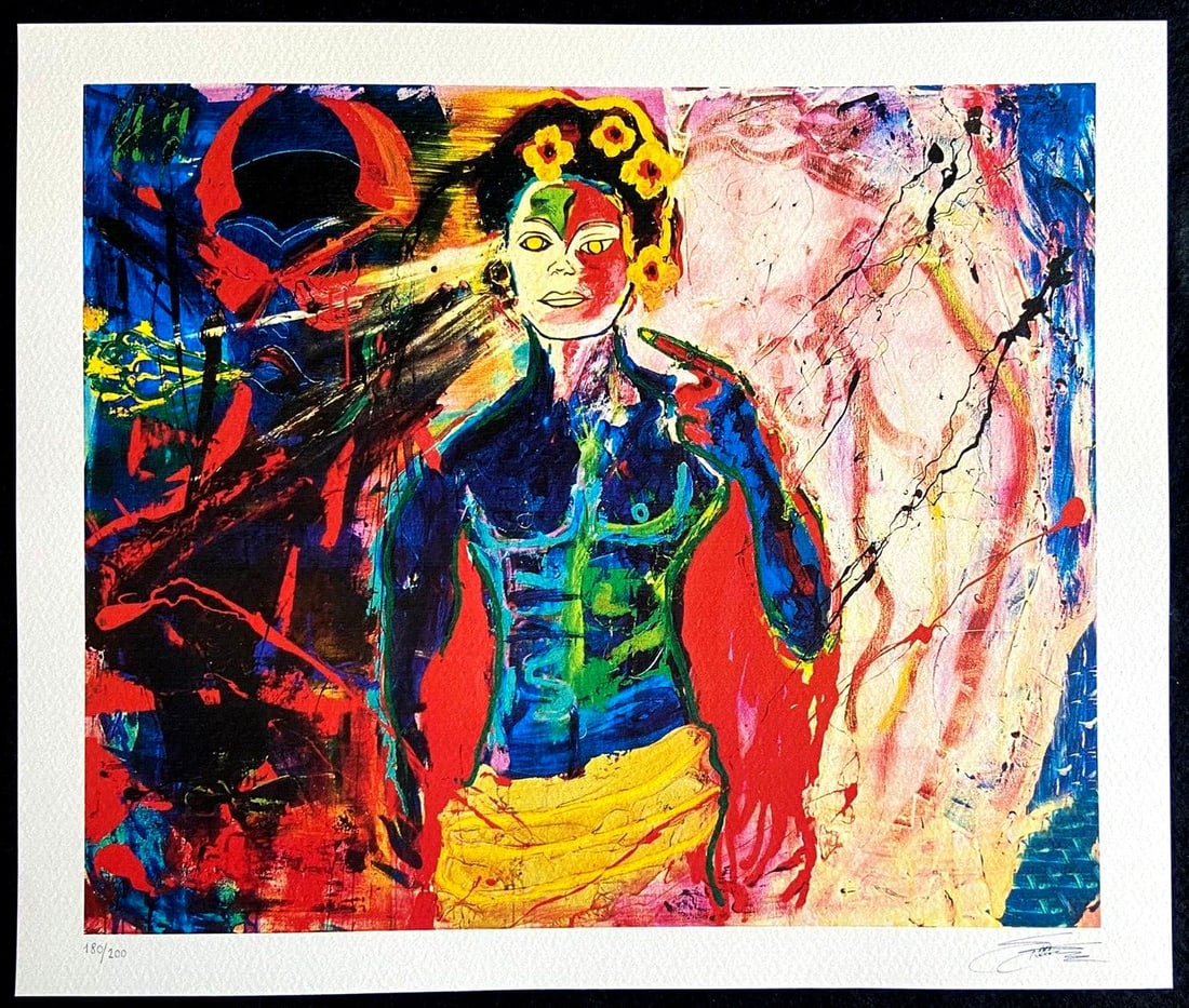 Sylvester Stallone 'Michael Jackson' Lithograph (Pierce Brosnan Johnny Depp) (1 of 9)