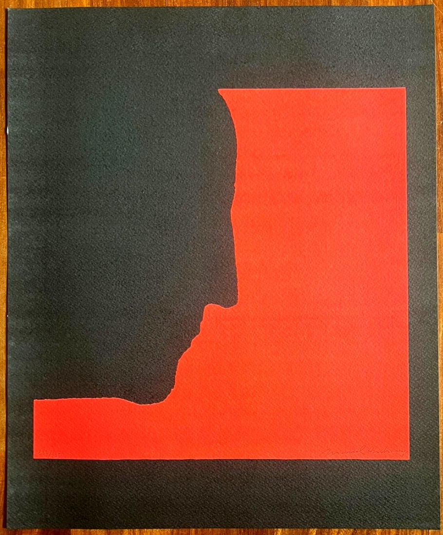 Marcel Duchamp Lithograph Coa Signed In Pen Numbered In Pencil Crayon 275Ex: Marcel Duchamp Lithograph COA Signed In Pen Numbered In Pencil Crayon 275ex Marcel Duchamp " Profile self -portrait " Lithograph of an work by Marcel Duchamp, printed in 1986 32 x 39 cm 275 hand numbe