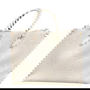 Louis Vuitton Tote Bag M45081 Monogram Ann Platt Beige On-The-Go Gm Monogram Shoulder Back Women: Material: Monogram canvas Gender: Women Pattern: Monogram Brand: LOUIS VUITTON Item: Tote Bag Model: Shoulder back Line: Monogram Type: On-the-go GM Gender: Women Color: beige Material: Monogram Ann