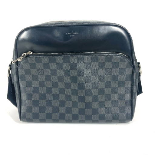 Louis Vuitton 2way Bag Damier Graphite Sac Plastic Messenger N45276