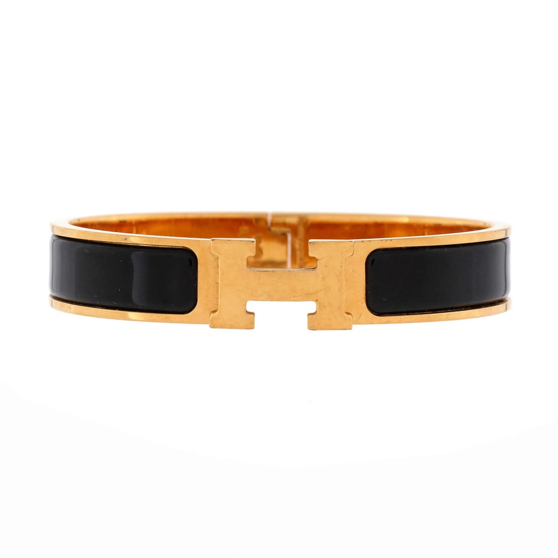 Hermes Clic H Bracelet Enamel Narrow (1 of 3)
