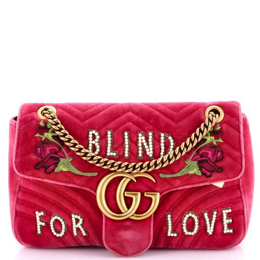 Pink Gg Marmont MatelassÃ© Velvet Belt Bag Marmont Belt Gg Marmont