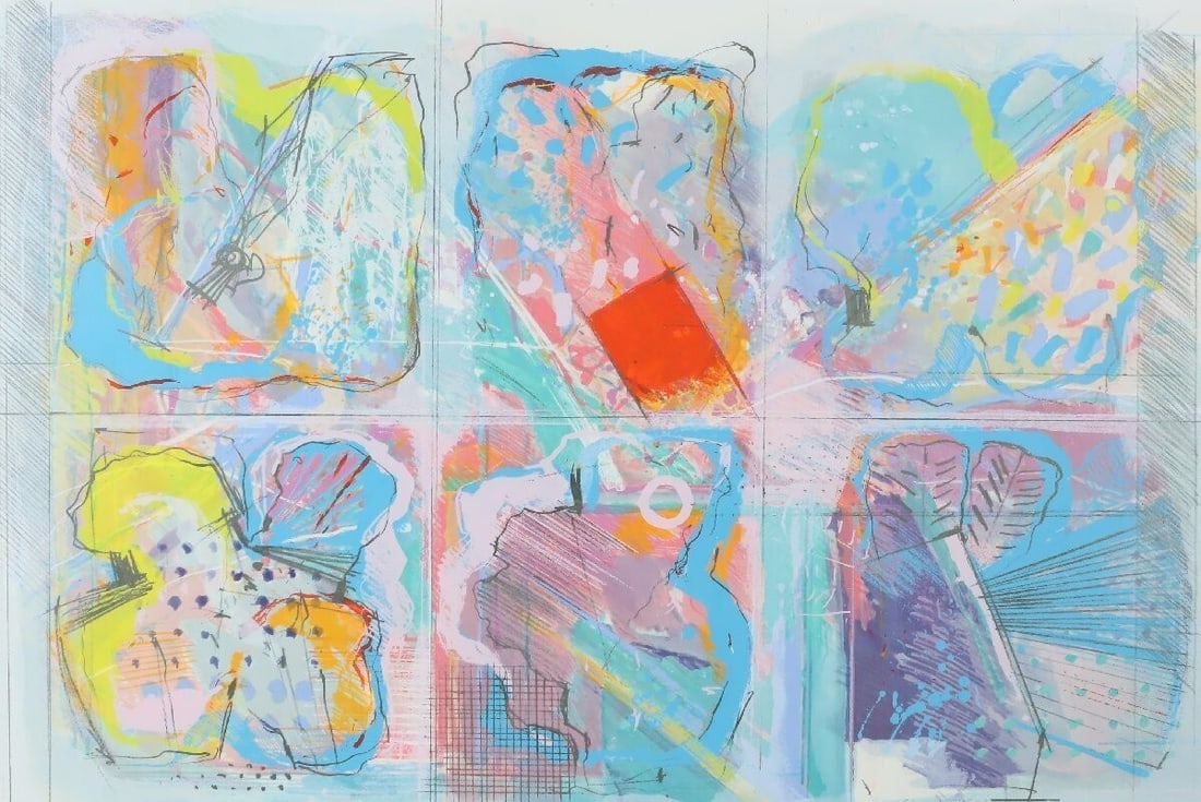 Calman Shemi (Argentina/Israel) Signed Mixed Media On Paper Framed Ed15: Unit Of Sale: Single Piece Artist: Calman Shemi Signed By: Calman Shemi Image Orientation: Landscape Size: Large Signed: Yes Material: Paper Framing: Framed Original/Licensed Reprint: Original Subject