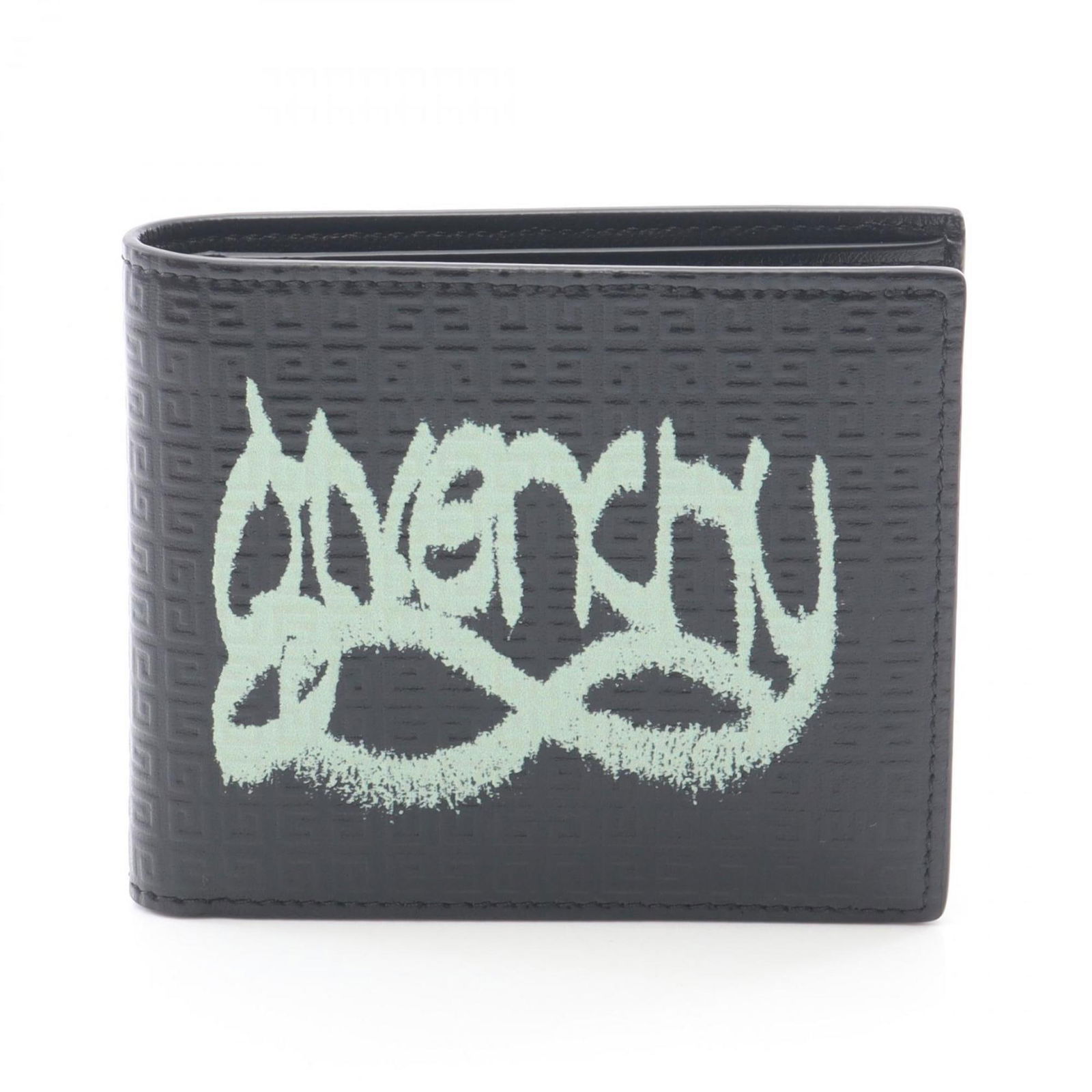 Givenchy 4G Bi-Fold Wallet Leather: Brand: Givenchy Type: Wallet (Bi-Fold) Gender: Men Material: Leather Color: Black Size (Hxwxd): 9.5cm x 11cm x 1cm / 3.74'' x 4.33'' x 0.39'' Condition: Used (very good), A few traces of usage, some s