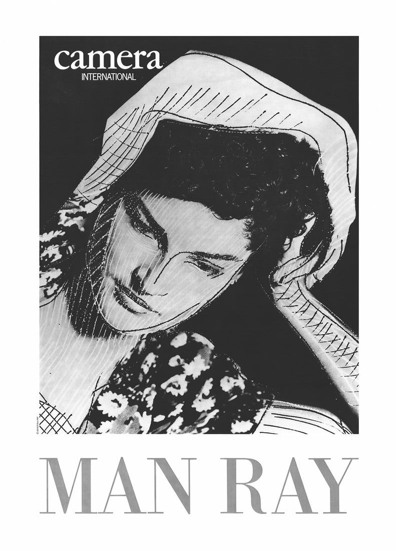 Man Ray Camera International " Poster Photography Black & Whit: Artist: Man Ray Brand: Man Ray Country/Region Of Origin: France Exact Year: 1985 Height: 27.5 Item Height: 27.5 Item Width: 19.75 Subject: Black & WhiteFigures PortraitsPhotography Type: Offset Lithog
