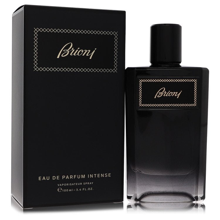 Brioni Intense Cologne By Brioni Eau De Parfum Spray: Brand: Brioni Size: 3.4 oz Eau De Parfum Spray Grams: 500 Type: Eau De Parfum Spray Fragrance: Cologne for Men Product Disclaimer: Authentic fragrances; some boxes may show shelf wear. We strongly enc
