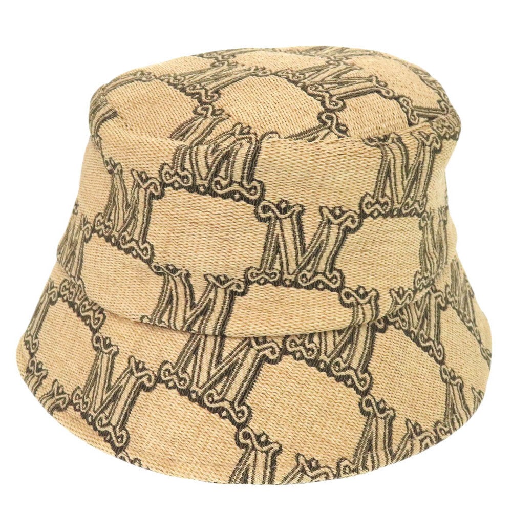 Max Mara Other Hats Cotton, Polyester Beige Bucket Hat Women 58: Material: Cotton Gender: Women Brand: MAX MARA Item: Other hats Type: Bucket hat Gender: Women Color: beige Material: Cotton, Polyester Accessories: None Notation Size: 58 Condition: Notices (Overall)