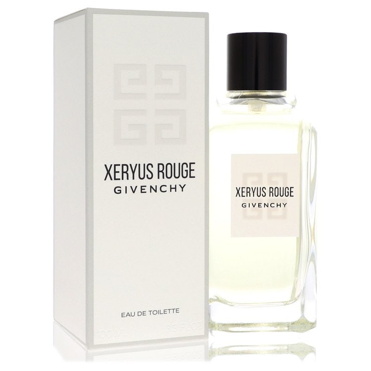 Xeryus Rouge Cologne By Givenchy Eau De Toilette Spray: Brand: Givenchy Size: 3.4 oz Eau De Toilette Spray Grams: 500 Type: Eau De Toilette Spray Fragrance: Cologne for Men Product Disclaimer: Authentic fragrances; some boxes may show shelf wear. We strong