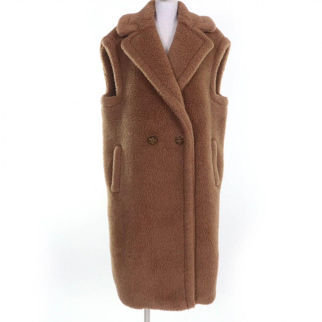 Max Mara Coat 127102116 Camel Brown Teddy Bear M: Material: Silk Gender: Women Brand: MAX MARA Item: coat Model: Teddy bear Gender: Women Color: Brown Material: Main: 88% camel, Main: 12% silk, Lining: 100% viscose Accessories: None Notation Size: M