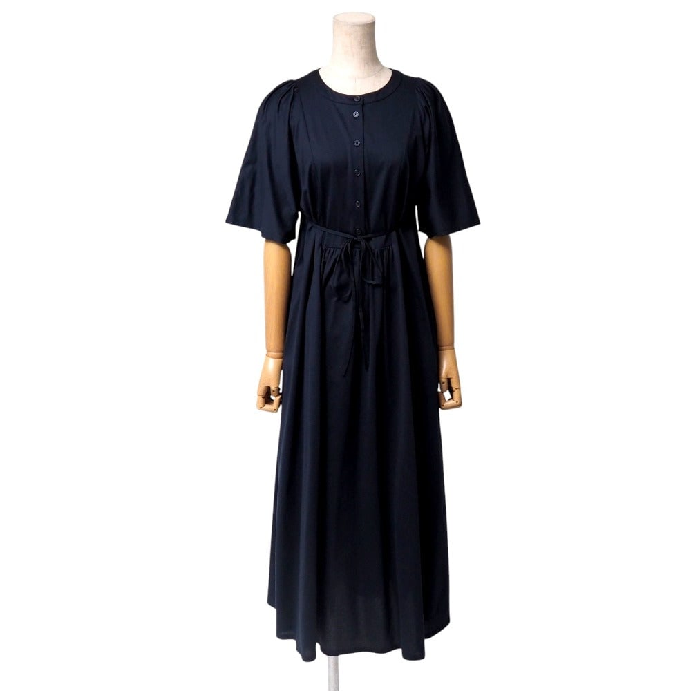 Max Mara One Piece Cotton Navy Type 56210111 Xs: Material: Cotton Gender: Women Brand: MAX MARA Item: one piece Model: 56210111 Gender: Women Color: Navy type Material: cotton Accessories: None Notation Size: XS Size: cm (approx.): Shoulder width: 2