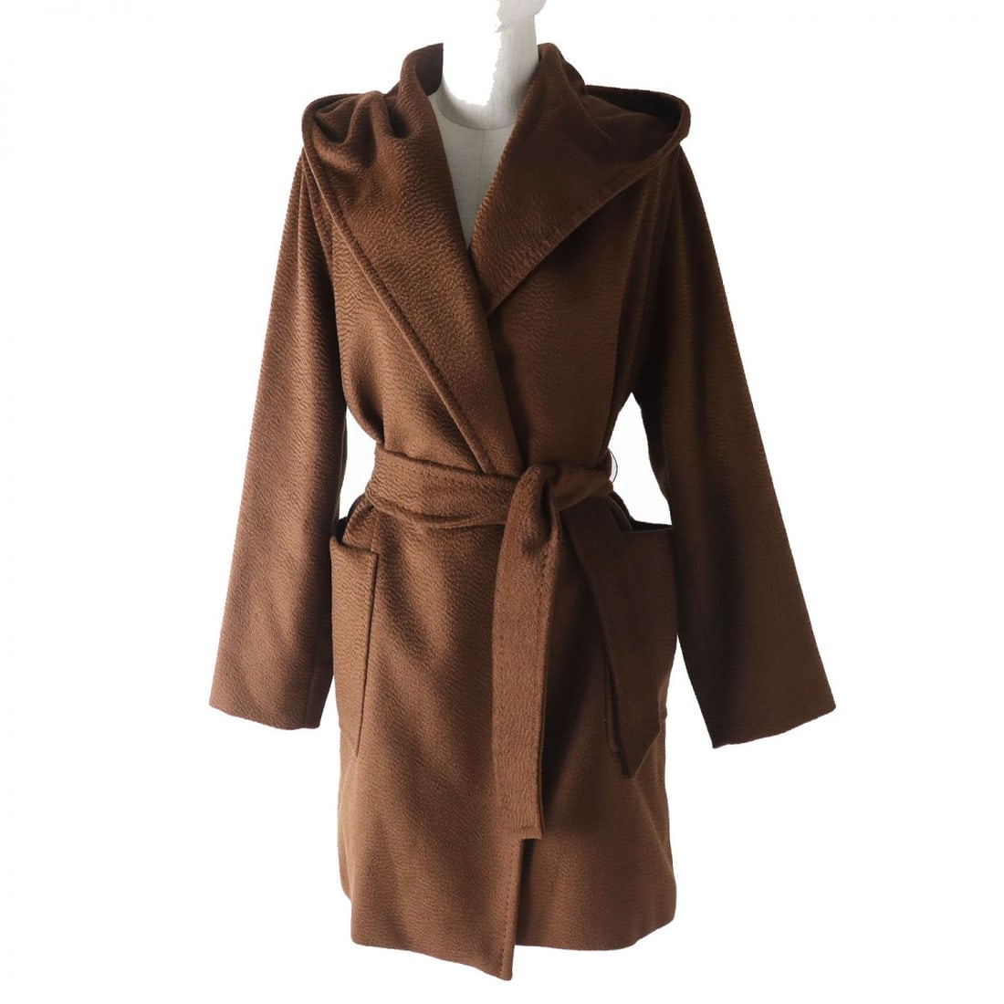 Max Mara Coat Outer: Gender: Women Brand: MAX MARA Item: coat Gender: Women Color: Brown Material: Outer: 100% camel, Lining: 100% viscose (rayon) Accessories: None Notation Size: 40 Size: cm (approx.): Shoulder width: 36
