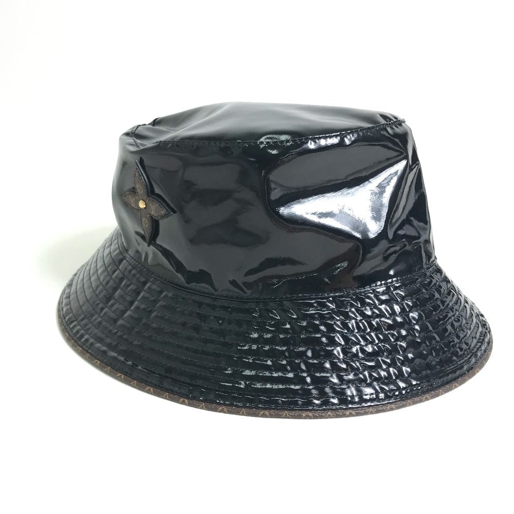 Louis Vuitton Hat M77020 Enamel Black Monogram Flower Bob Rainey Day Unisex(Unisex): Gender: Unisex Pattern: Monogram flower Brand: LOUIS VUITTON Item: hat Model: Bob Rainey Day Line: Monogram flower Gender: unisex (Unisex) Color: black Material: enamel Accessories: Storage box (stain