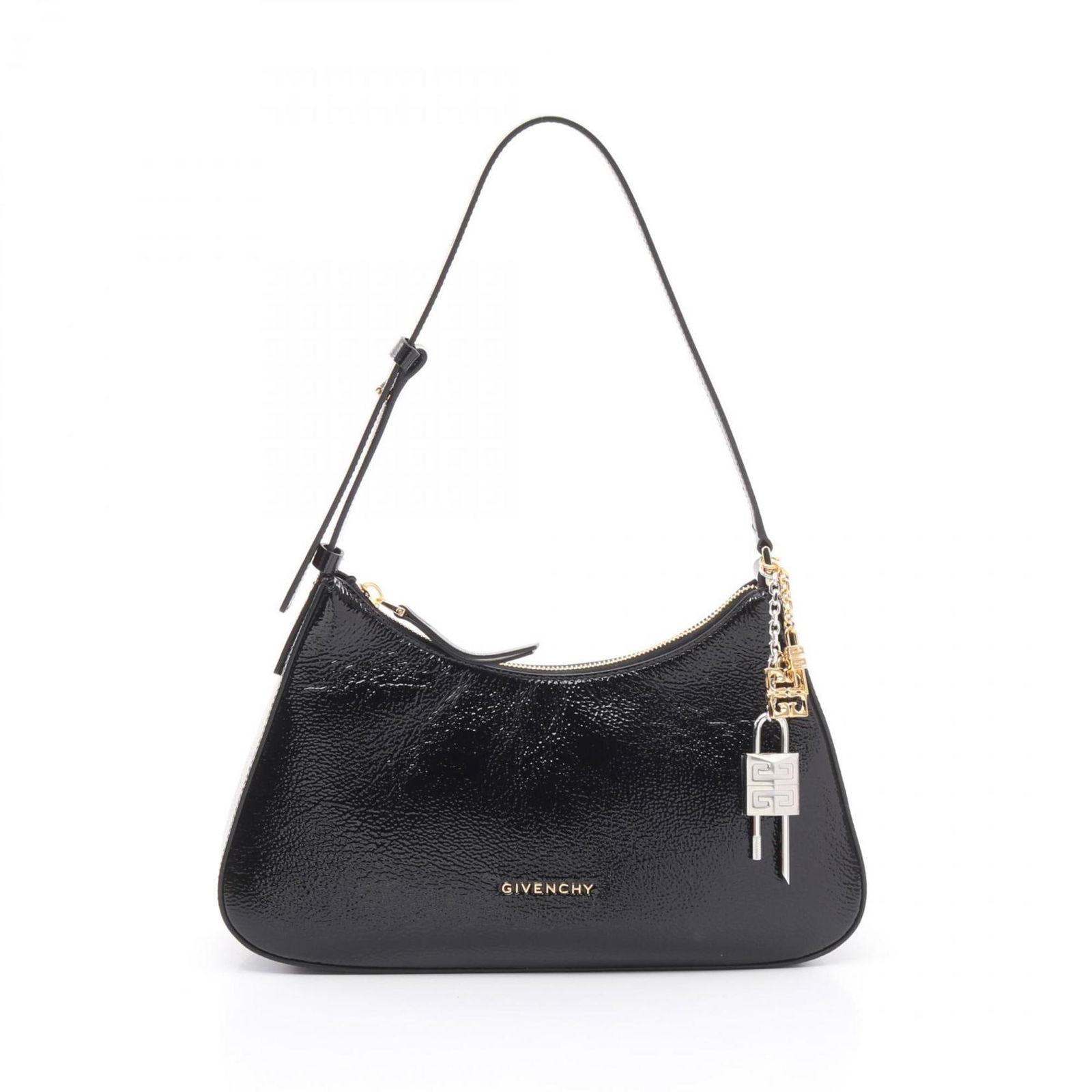 Givenchy Shoulder Bag Leather: Brand: Givenchy Type: Shoulder Bag Material: Leather Color: Black Gender: Women Size (Hxwxd): 14cm x 29cm x 8cm / 5.51'' x 11.41'' x 3.14'' Condition: Opened (never used) Product Disclaimer: Pre-owned
