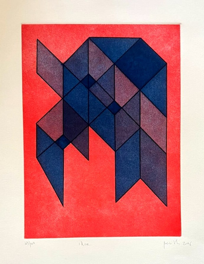 Achille Perilli Engraving Hand Signed Numbered (Carla Accardi): Brand: Unbranded Achille Perilli Incision Signed A Hand Numbered (Carla Accardi) Achille Perilli "Hydra" Aquatinta etching 35 x 50 cm Specifications: 100 number numbered and never framed Dry stamp edi