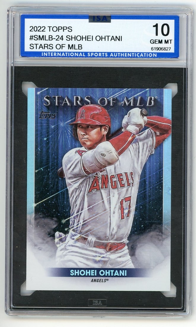Shohei Ohtani 2019 Bowman Card #34 Isa 10 (1 of 2)
