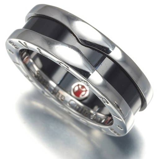Bvlgari 925 Ceramic Save The Children Ring