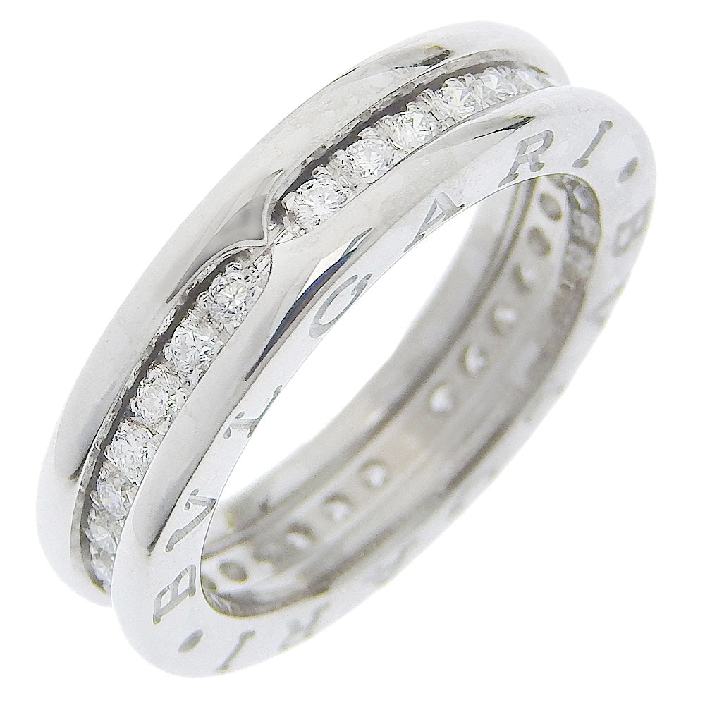 Bvlgari Ring K18 White Gold, Diamond White Gold Eternity B-Zero1 Women (1 of 6)