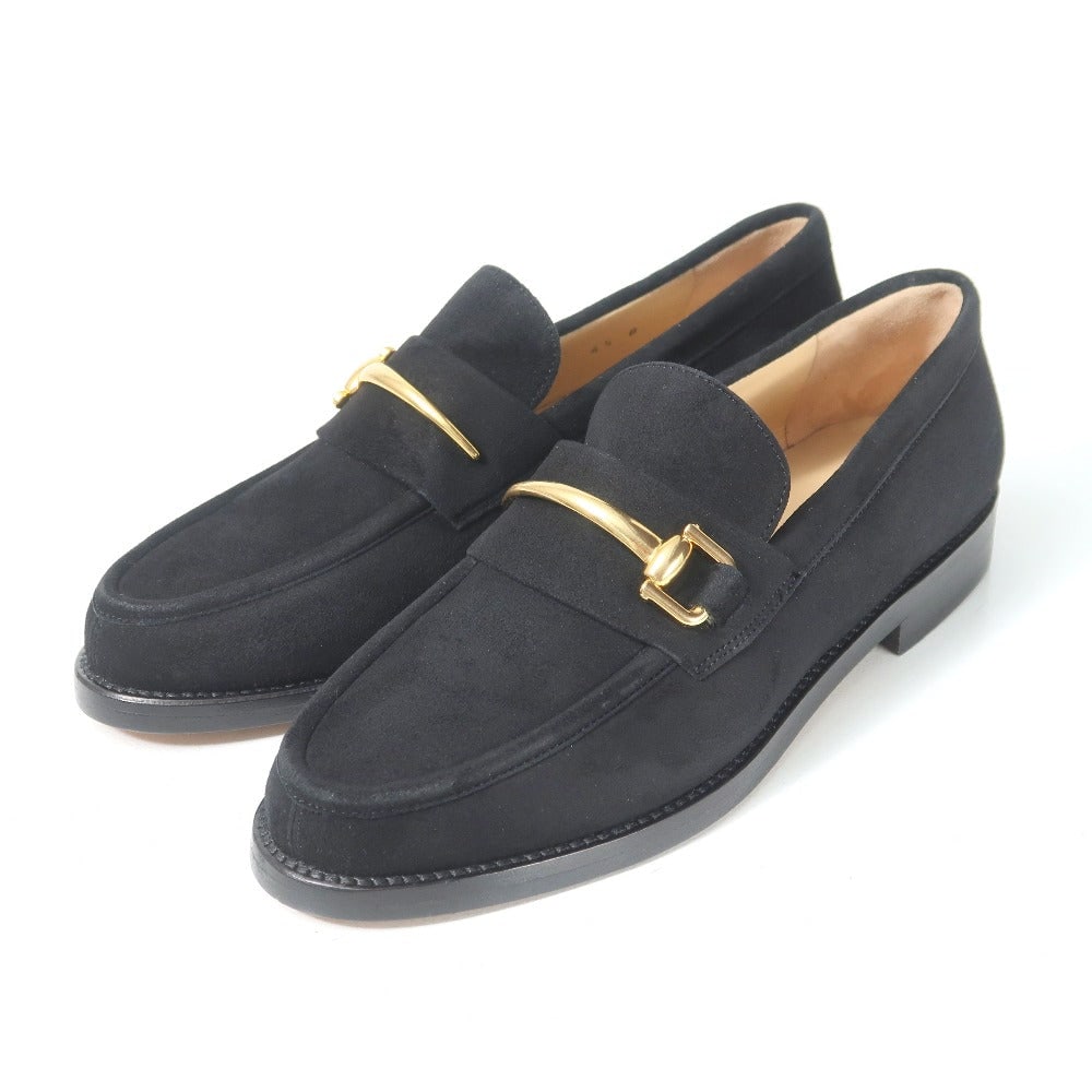 Gucci Loafers Leather Black Gold 100 0374 Women 4 1/2 B: Material: Leather Gender: Women Brand: GUCCI Item: loafers Model: 100 0374 Gender: Women Color: Black gold Material: leather Accessories: None Notation Size: 4 1/2 B / US size?4.5 Shoe Size Chart Size