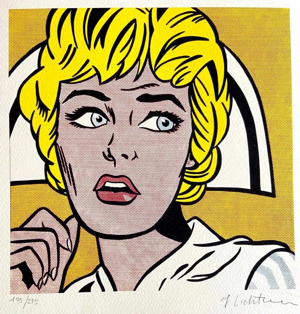 版画 Roy Lichtenstein Folded Hat 1968 Roy Lichtenstein | Roy Lichtenstein - Folded Hat (1968) | MutualArt