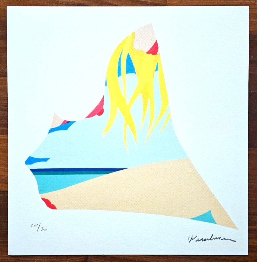 Tom Wesselmann Lithograph Coa Gagosian Signed Op Numbered A Hand (1 of 7)