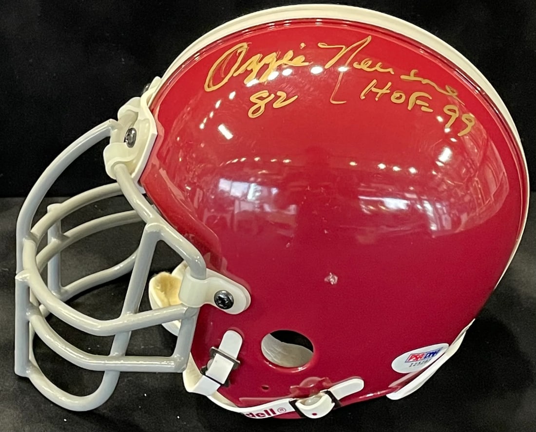 Ozzie Newsome "Hof 99" Autographed Alabama Mini Helmet (Psa) (1 of 1)