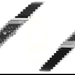Jaeger-Lecoultre Watches Quartz Q3258470 Stainless Steel Silver Reverso One Black Dial