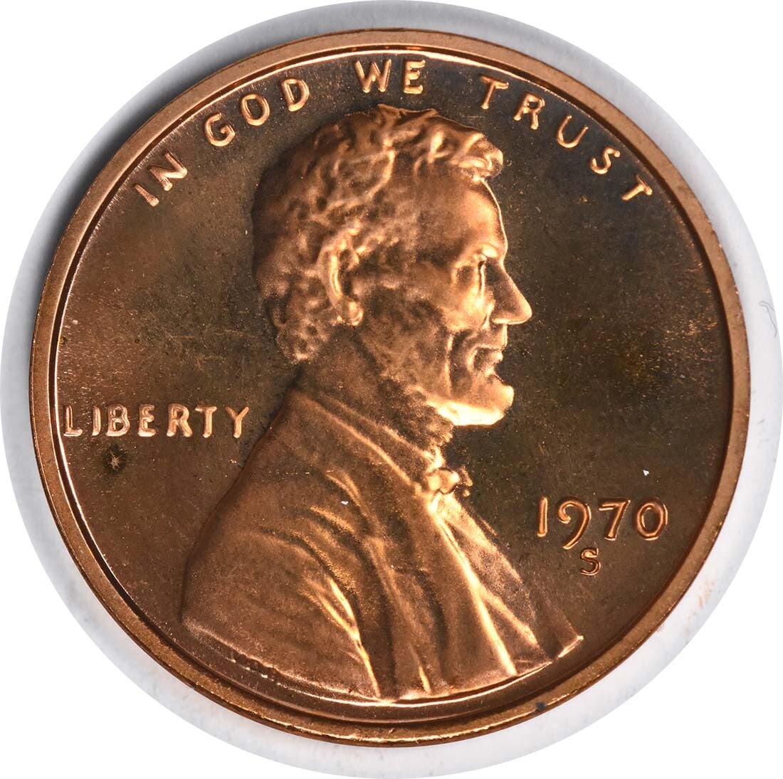 1970-S Lincoln Cent Sd Ddo 12-O-Ii Prf67 Uncertified (1 of 2)