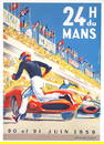 24 Hours Of Lemans 1959 24 Heures Du Mans Michel Beligond Vintage Race Poster