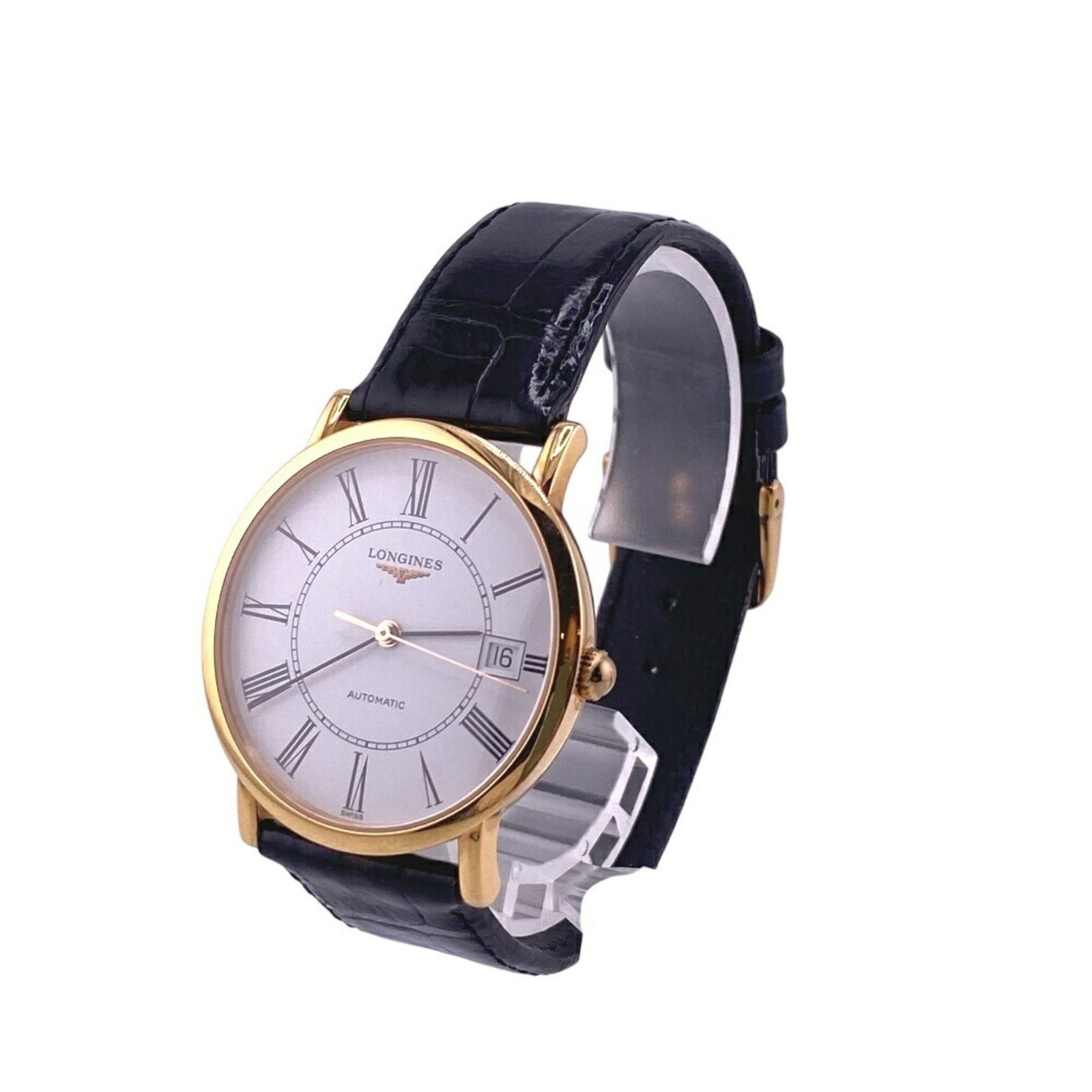 Longines L4.778.8 Collection Analog Digital White: Brand: Longines Type: Wristwatch Gender: Men Material (Case): Yellow Gold (18K) Material (Band): Leather Color (Dial): White Case Diameter: 30mm / 1.18'' Wrist Size: 20cm / 7.87'' Band Width: 17mm / 0