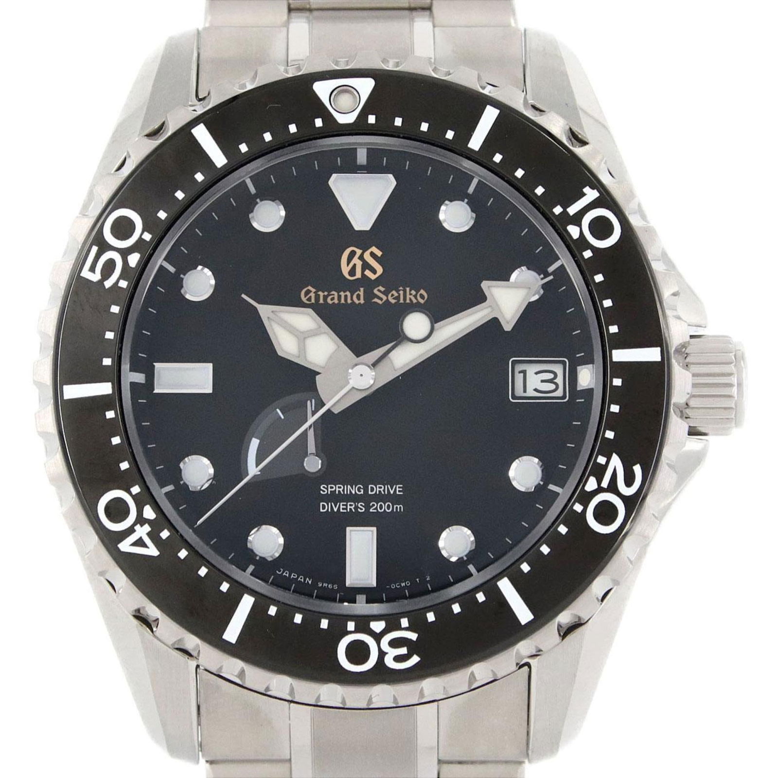 Seiko Kinetic Titanium Sports 200 5m43 0803 Automatic Men's Watch