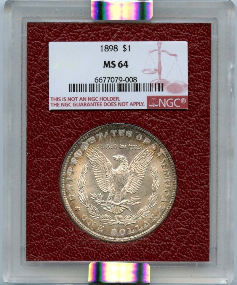 1898 $1 Morgan Dollar Paramount  Ngc Ms64 (1 of 1)