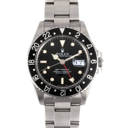 Rolex Gmt Master Stainless Steel Watch 1675, Circa 1960