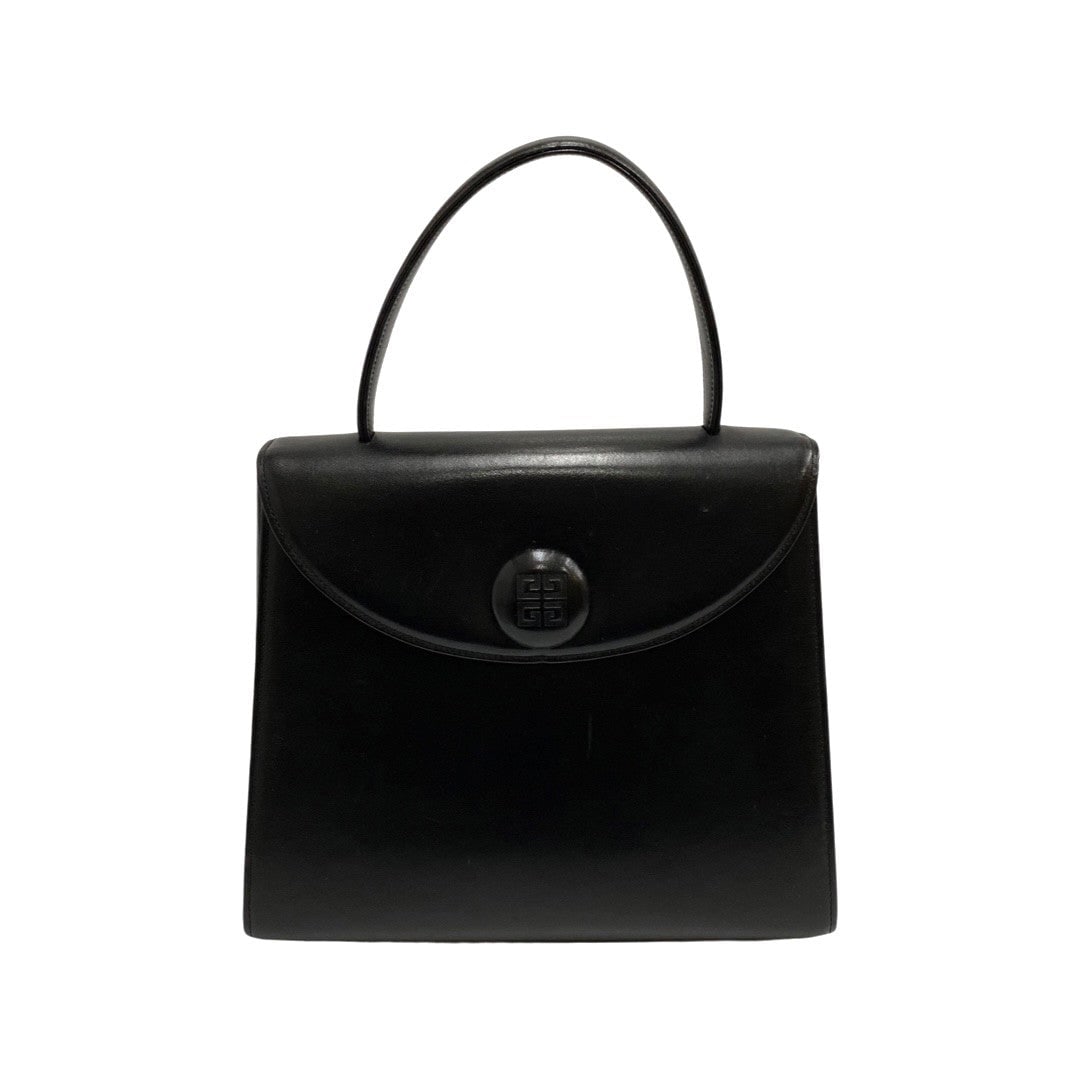 Givenchy Handbag Leather Black Women: Material: Leather Gender: Women Brand: GIVENCHY Item: Handbag Gender: Women Color: black Material: leather Accessories: Replacement logo Size: cm (approx.): W25 x H21 x D8.5 inch (approx.): W9.8 x H8.
