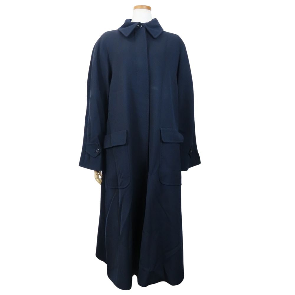 Max Mara Stainless Collar Coat Wool Black: Material: Wool Gender: Women Brand: MAX MARA Item: Stainless collar coat Gender: Women Color: black Material: Wool, Cupro, Acetate Weight: 1610g Accessories: None Size: cm (approx.): Shoulder width: 4