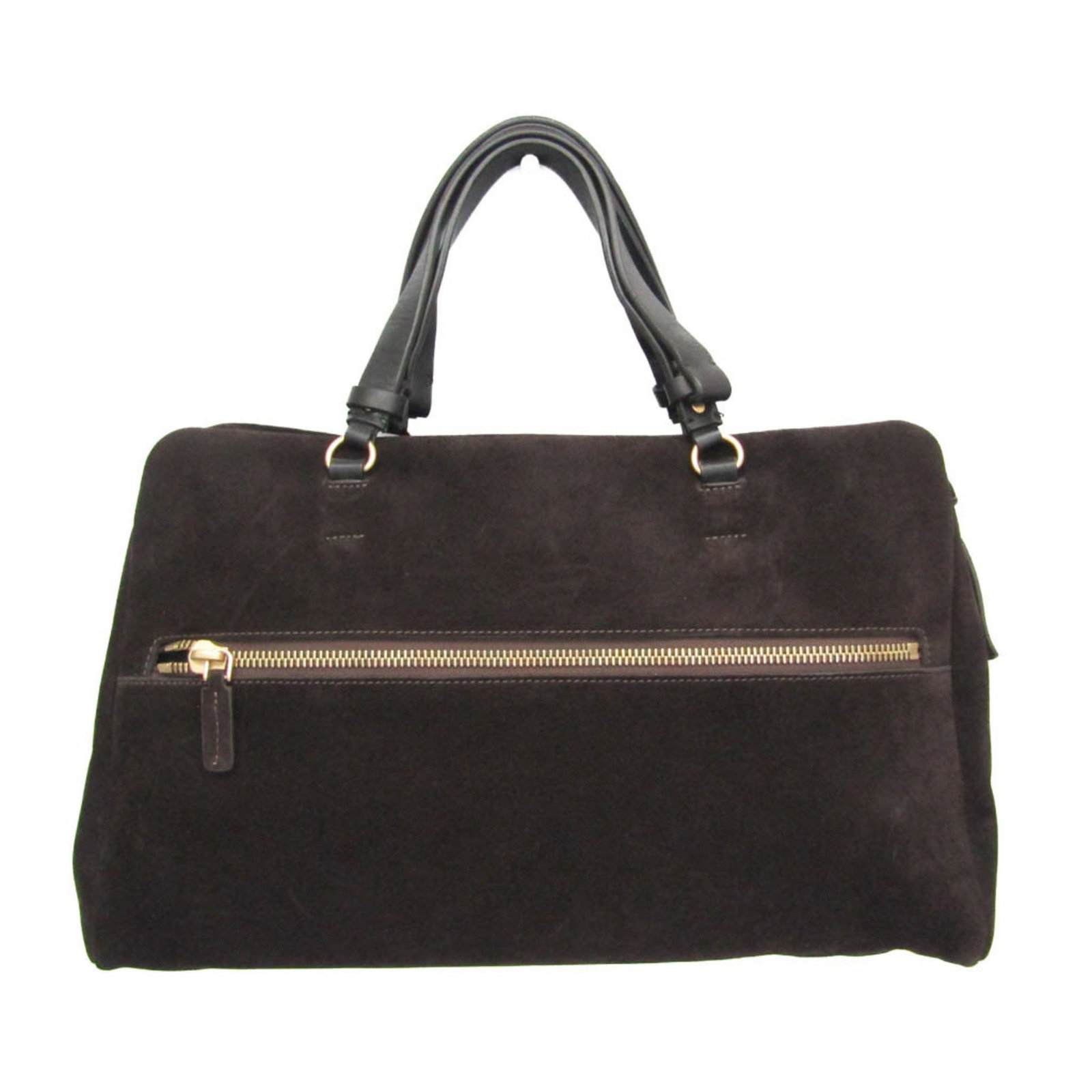 Marni Vgmpk16N00 Men: Brand: Marni Type: Handbag Material: Suede , Leather Color: Dark Brown Closure: Zipper Inner Pocket: Zipper Pocket 1 Outer Pocket: Zipper Pocket 1 Gender: Men,Women Size (Hxwxd): 26cm x 40cm x 14cm /