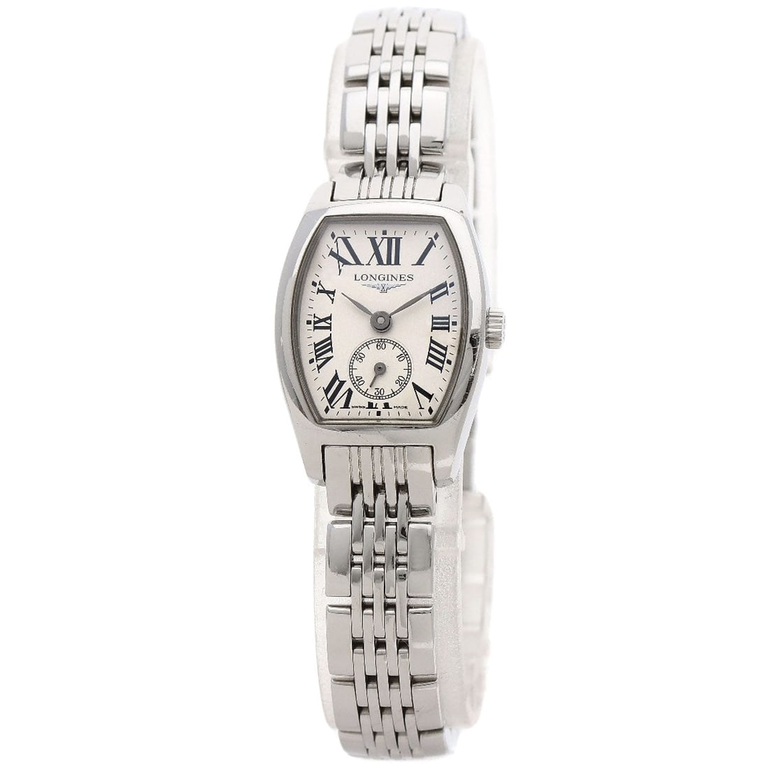 Longines Watches Quartz L2.175.4 Stainless Steel , Stainless Steel Silver Evidenza Small Seconds: Gender: Women Brand: LONGINES Item: Watches Model: Evidenza small seconds Gender: Women Color: Silver Material: Stainless Steel , Stainless Steel Specification: Movement : Quartz Display : Analog disp
